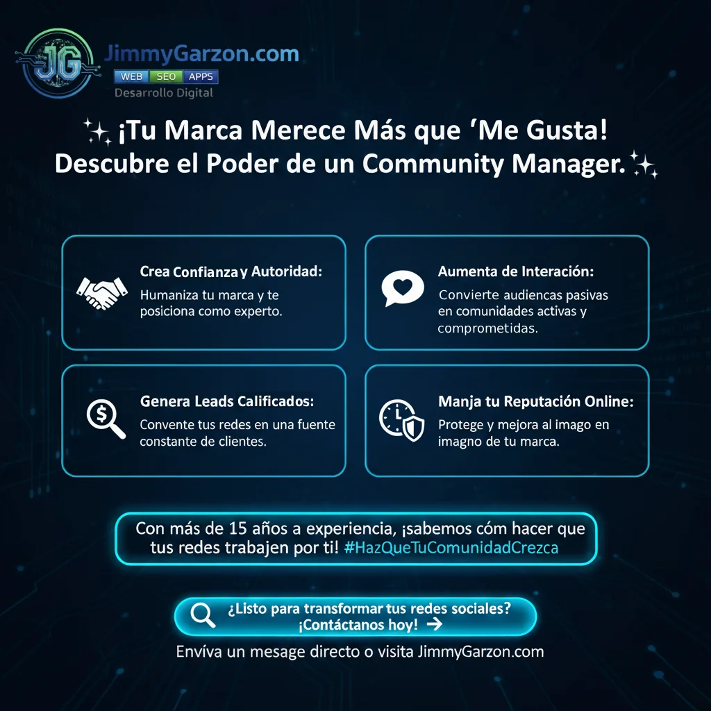 Descubre el Poder de un Community Manager