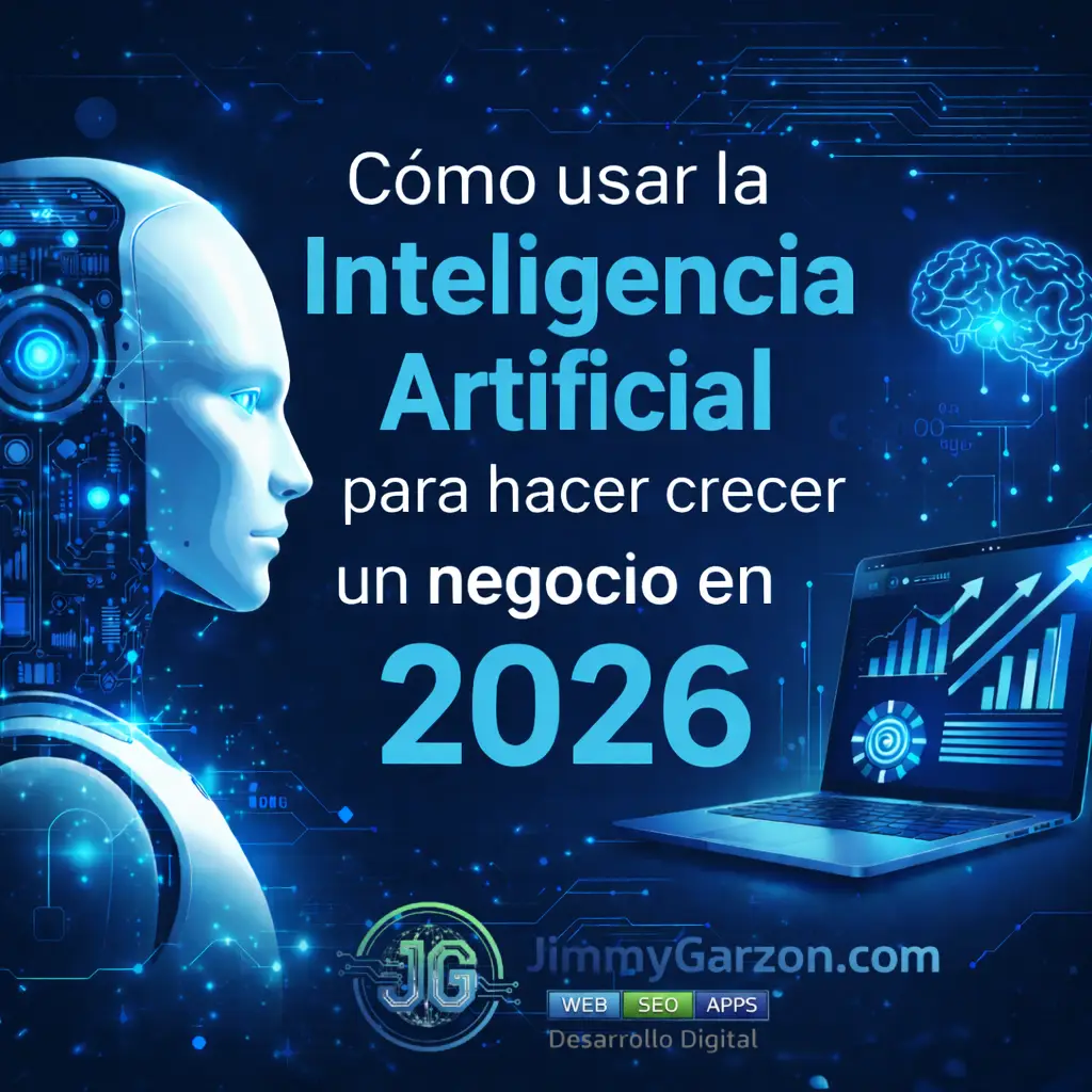 Como usar la inteligencia artificial para hacer crecer un negocio en 2026