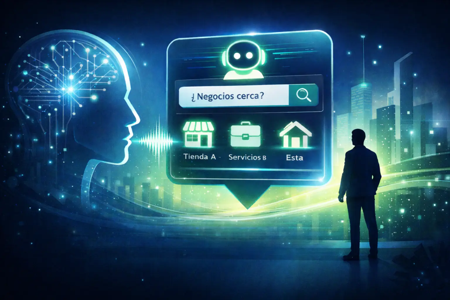 La inteligencia artificial ya decide qué negocios recomienda